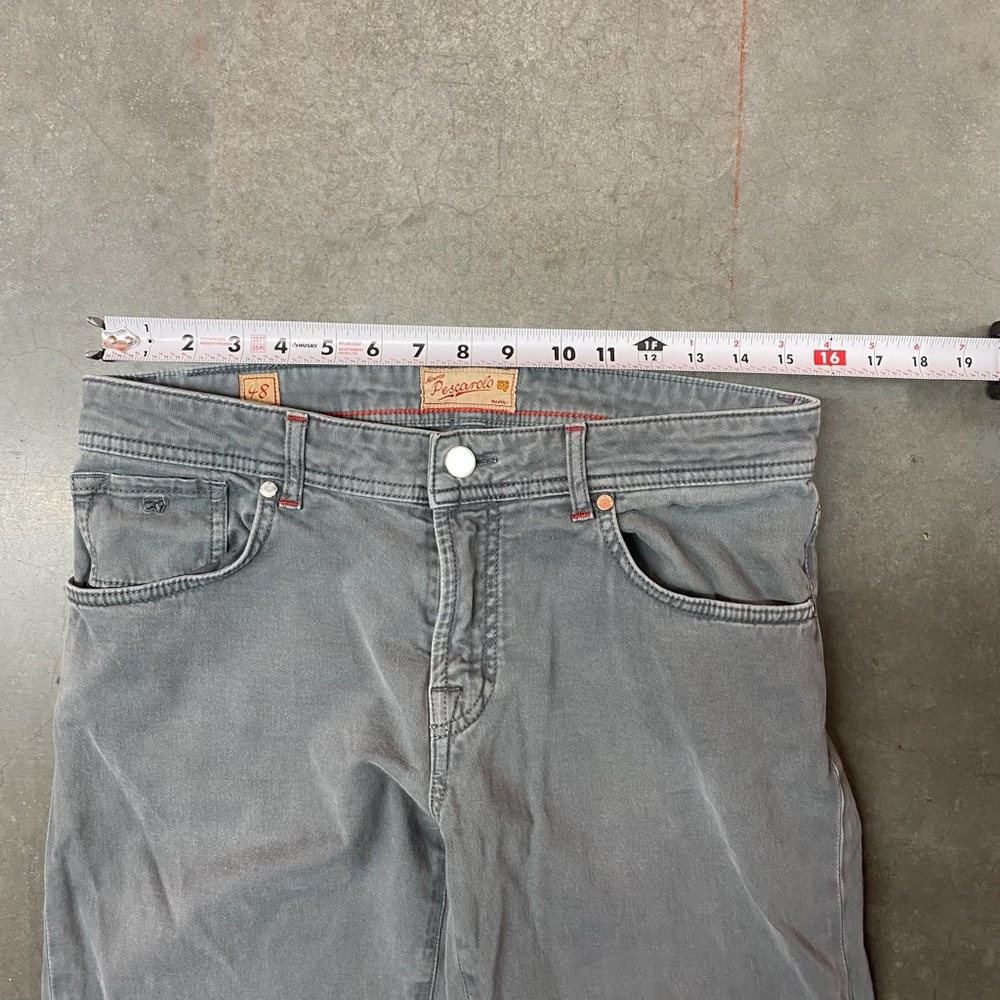 Marco Pescarolo Gray Slim Fit Jeans mens Size 48 - Picture 8 of 10